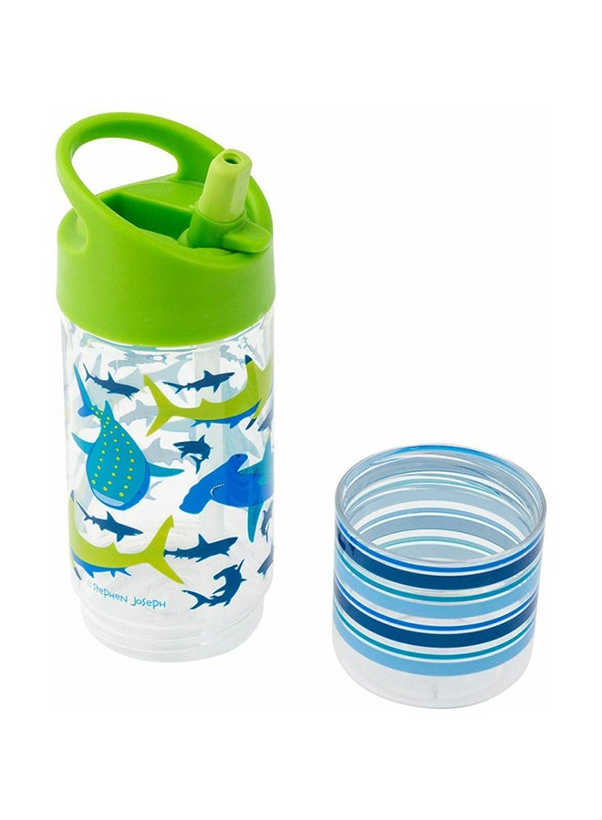 Stephen Joseph Sip and Snack Shark Water Bottle - Image 2