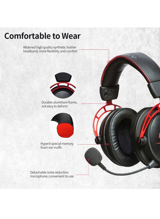 HYPERX Cloud Alpha Over-Ear Gaming Headset With Detachable Microphone  - Image 2