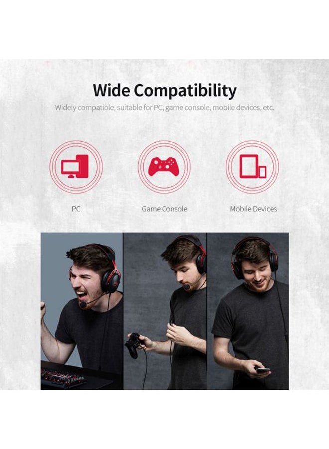 HYPERX Cloud Alpha Over-Ear Gaming Headset With Detachable Microphone  - Image 4