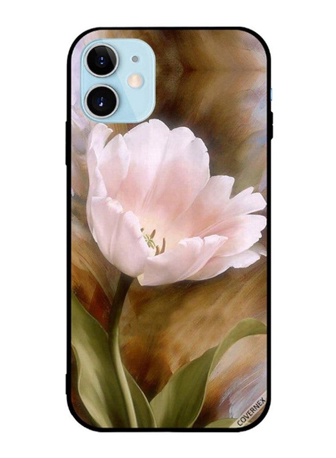 Covernex Protective Case Cover For Apple iPhone 12 mini Flower Paint Art - Image 1