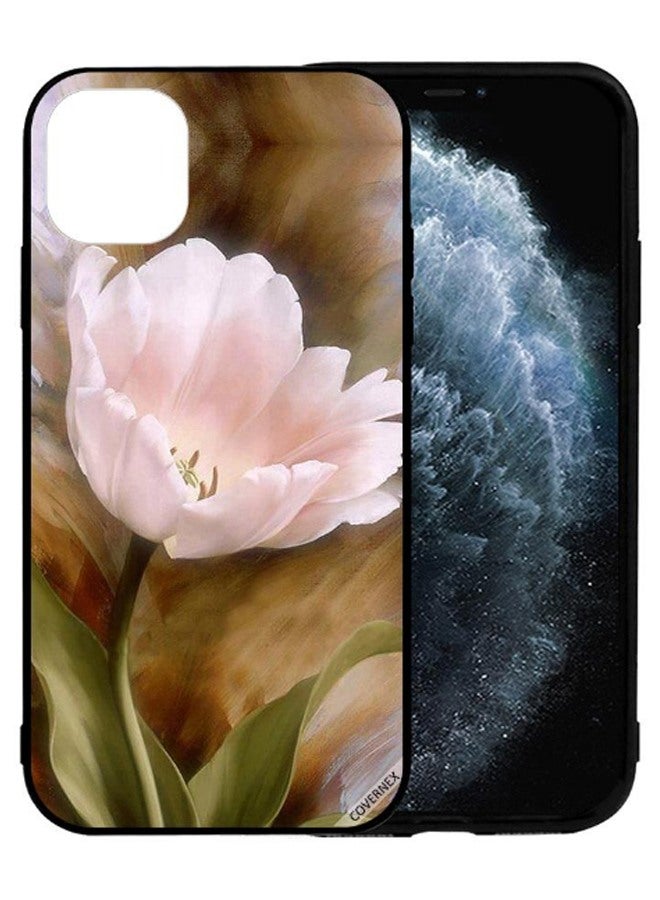 Covernex Protective Case Cover For Apple iPhone 12 mini Flower Paint Art - Image 2