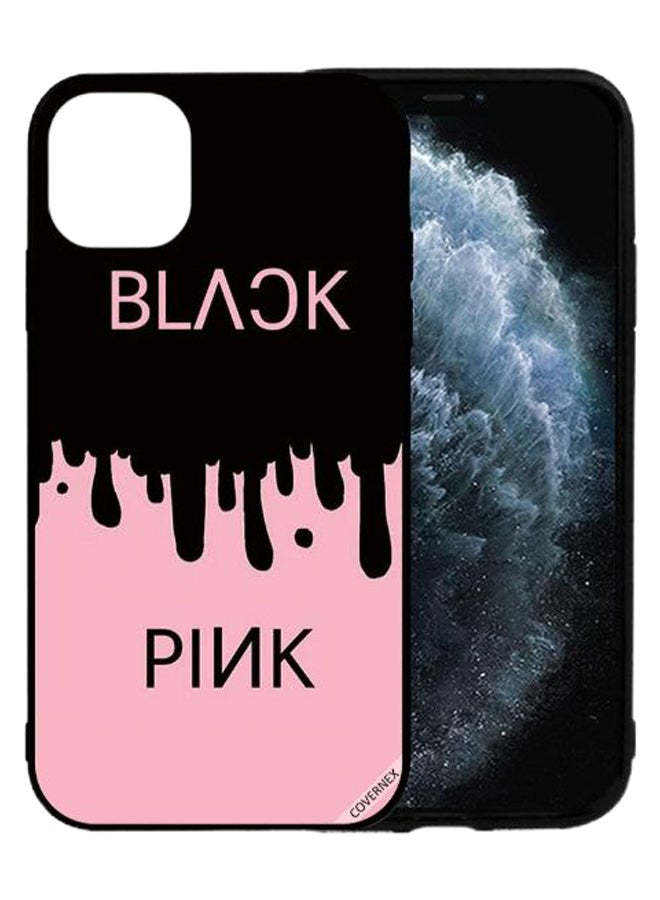 Covernex - Protective Case  Cover For Apple iPhone 12 Black Pink - Image 1