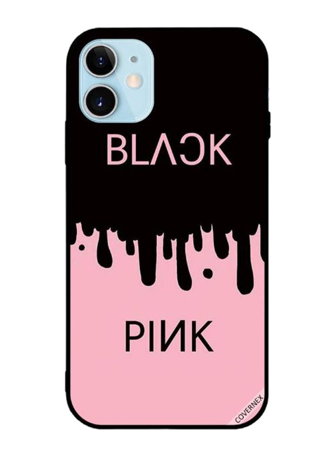Covernex - Protective Case  Cover For Apple iPhone 12 Black Pink - Image 1