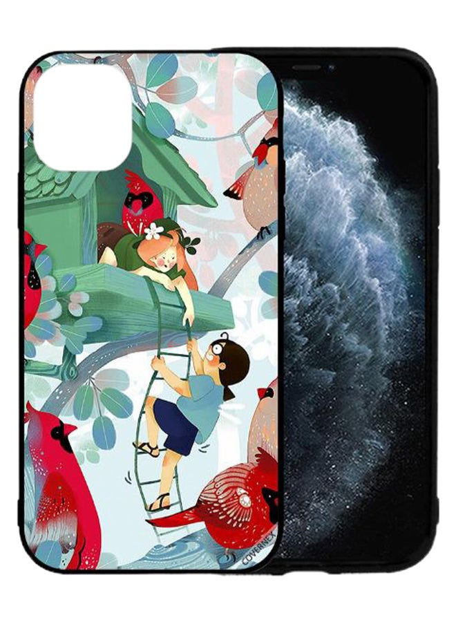 Covernex Protective Case  Cover For Apple iPhone 12 Kids Playing In Tree House - Image 2