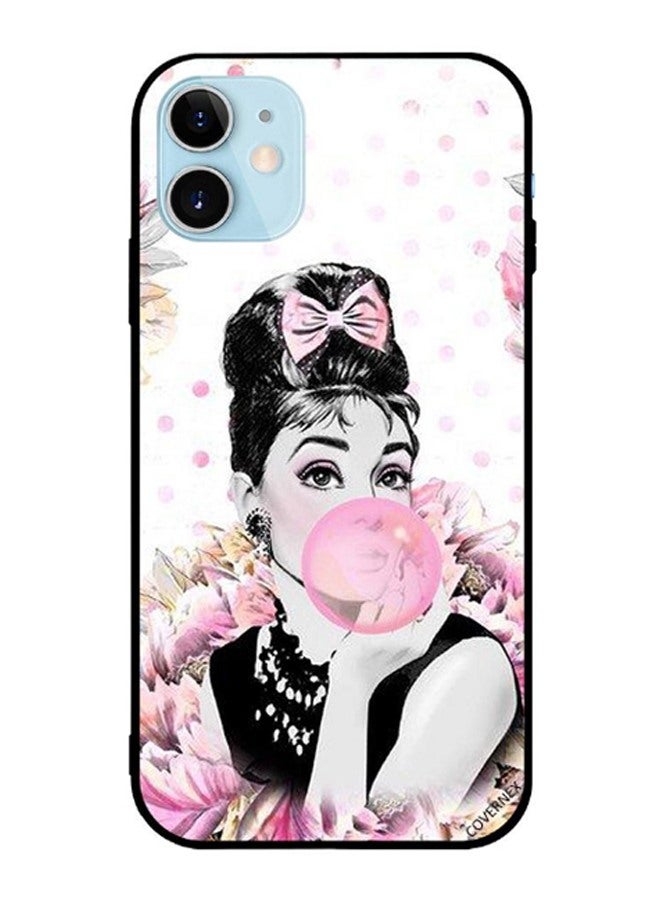 Covernex Protective Case Cover For Apple iPhone 12 mini Pink Hair Clip Girl - Image 1