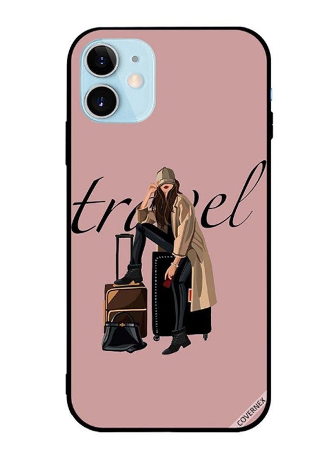 Covernex Protective Case Cover For Apple iPhone 12 mini Travel Lover Girl - Image 1