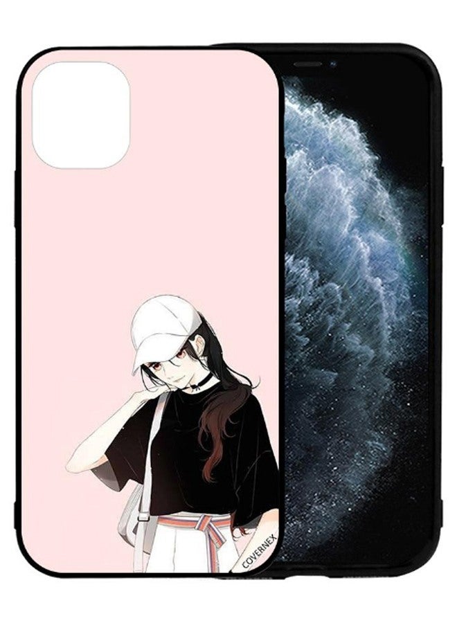 Covernex Protective Case Cover For Apple iPhone 12 mini Cute Cap Girl Walking - Image 2