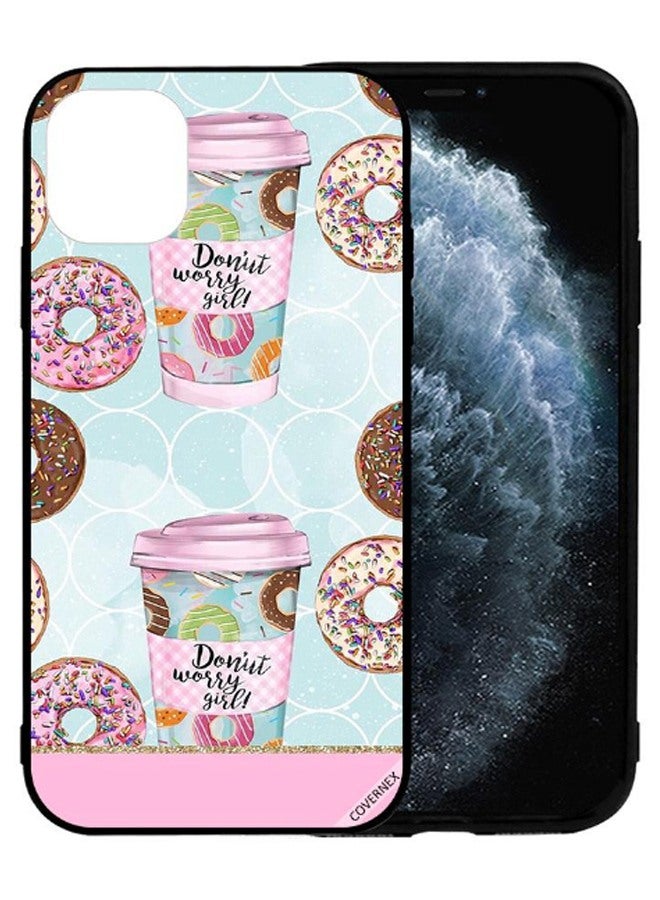 Covernex Protective Case Cover For Apple iPhone 12 mini Donut Worry Girl! - Image 2