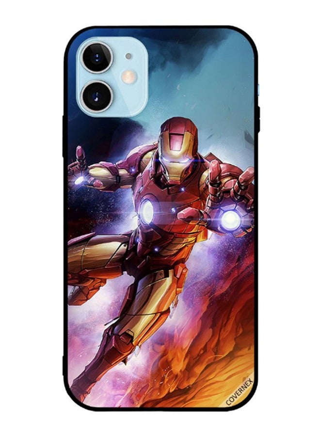 كوفرنيكس غطاء حماية واق لهاتف أبل آيفون 12 ميني ايرون مان - Image 1