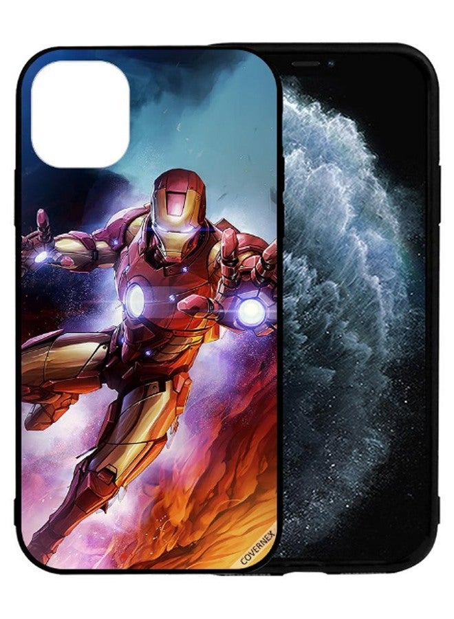 كوفرنيكس غطاء حماية واق لهاتف أبل آيفون 12 ميني ايرون مان - Image 2