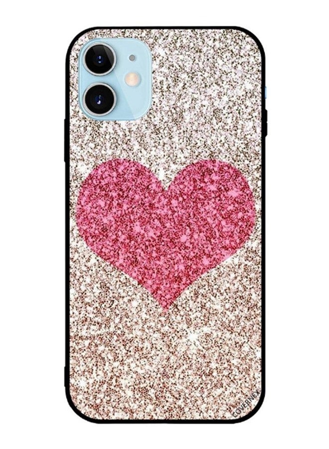 Covernex Protective Case Cover For Apple iPhone 12 mini Glitter Heart - Image 1