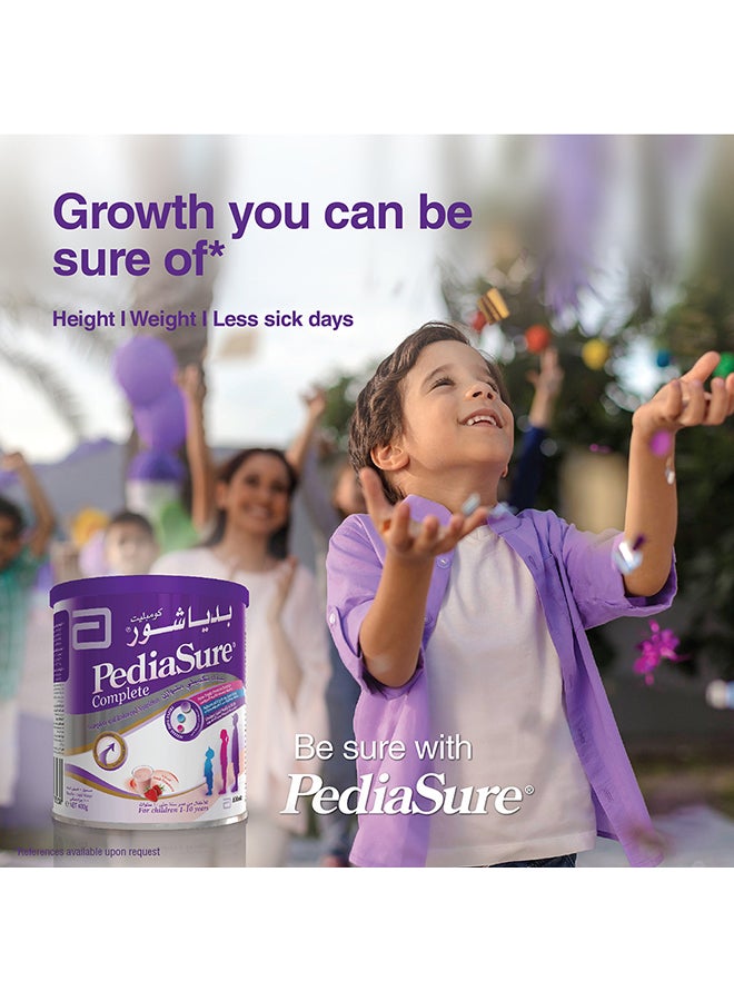 Pediasure - Complete Strawberry 400grams - Image 1