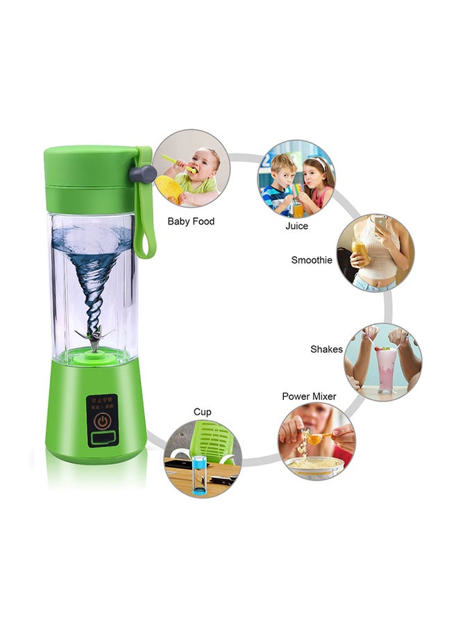 خلاط وعصارة بتصميم محمول قابل للشحن مزود بعدد 6 شفرات 380 ml 1000 W HM-03 أرجواني - v1602072815/N40975346A_5