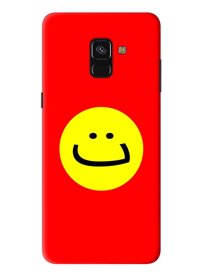 ستايلايزد غطاء واقٍ لهاتف سامسونج جالاكسي A8 بلس أحمر