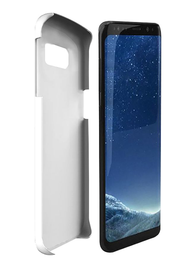 ستايلايزد غطاء حماية من سلسلة سناب كلاسيك مزين بطبعة لهاتف سامسونج جالاكسي S8 كلمة 'حق' - Image 2