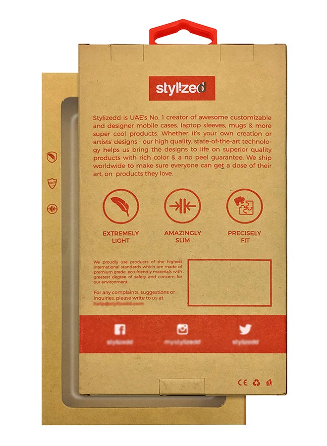 ستايلايزد غطاء حماية من سلسلة سناب كلاسيك مزين بطبعة لهاتف سامسونج جالاكسي S8 كلمة 'حق' - Image 3