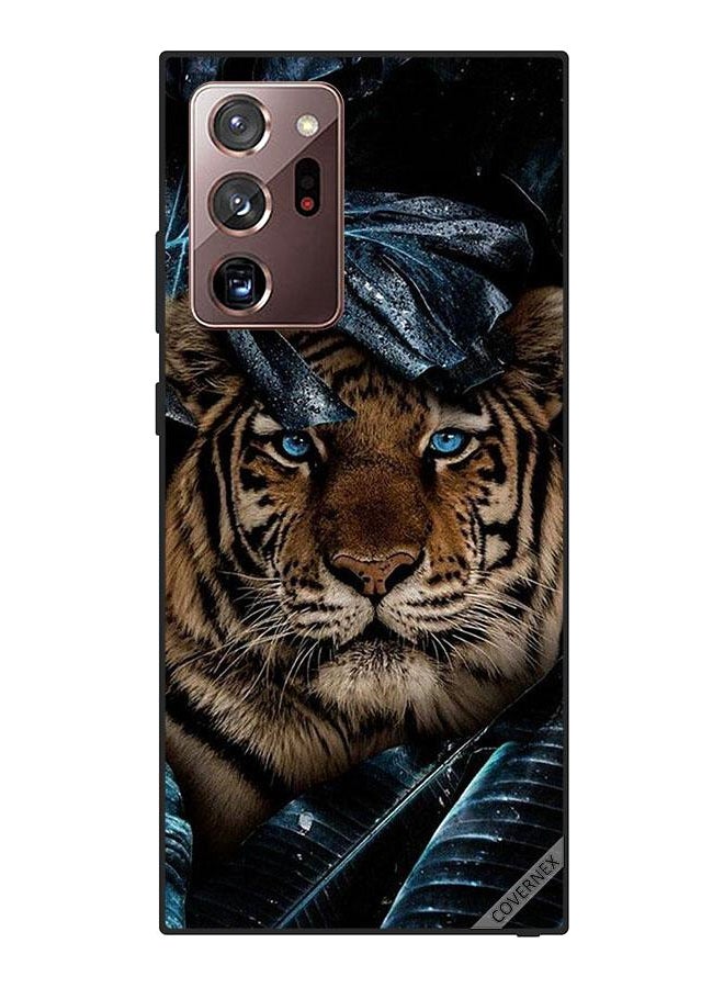 Covernex Protective Case Cover For Samsung Galaxy Note20 Ultra Tiger In Leaves