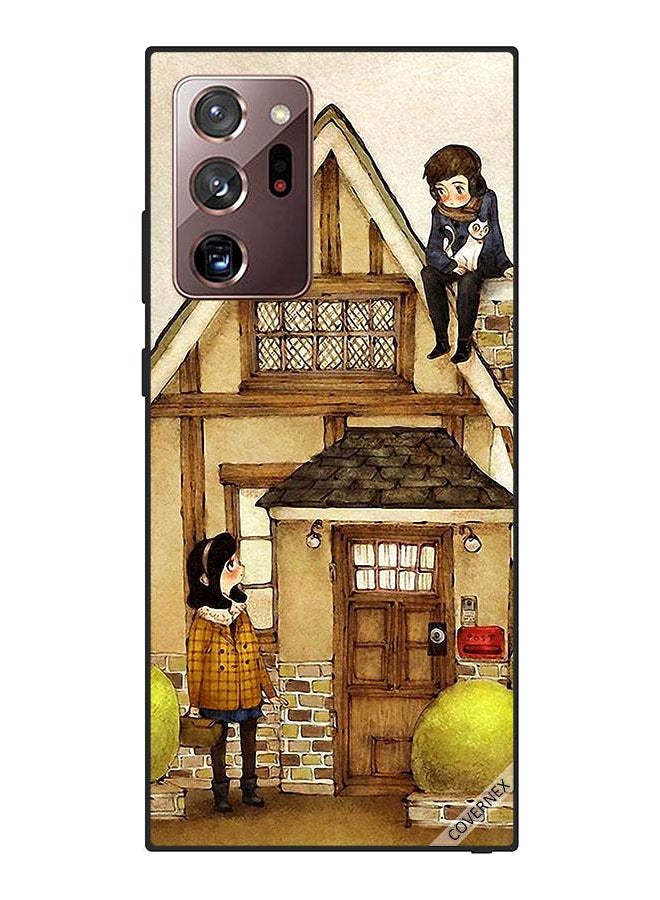 Covernex Protective Case Cover For Samsung Galaxy Note20 Ultra Chatting Outside House
