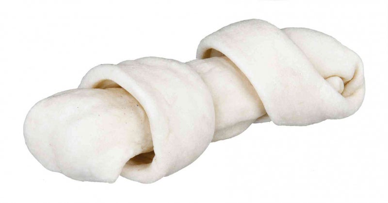 Trixie Denta Fun Knotted Chewing Bone White/Pink 240grams - Image 2