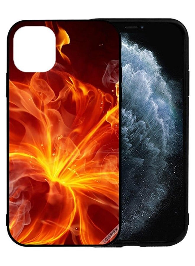 Covernex Protective Case Cover For Apple iPhone 12 mini China Rose Flames - Image 2