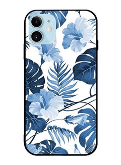 Protective Case Cover For Apple iPhone 12 mini Leaves And Flowers