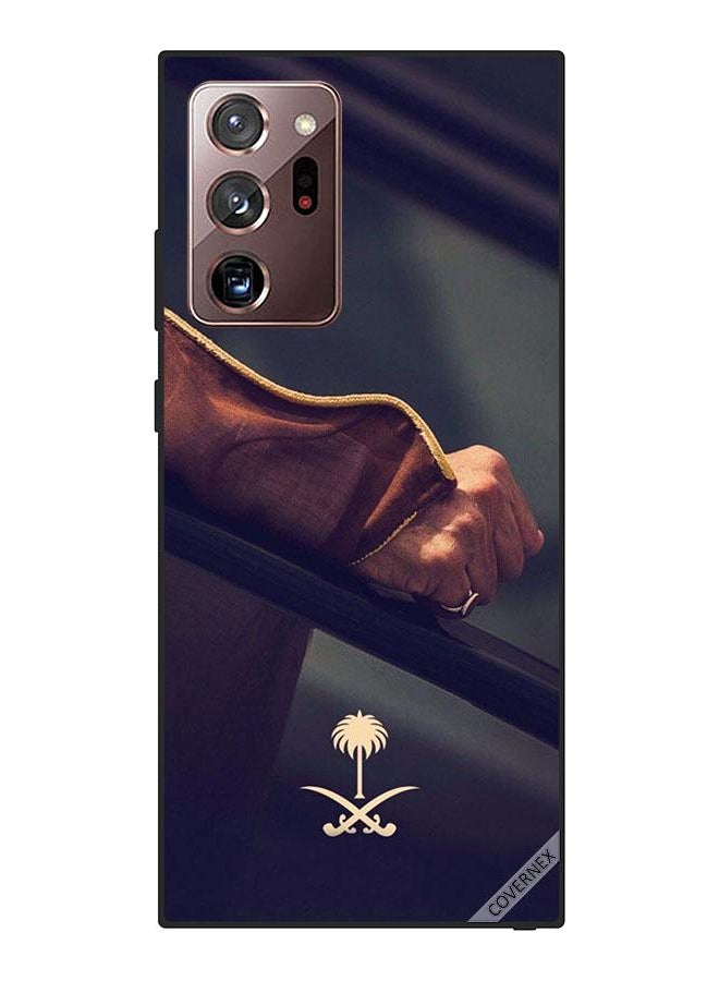 Covernex Protective Case Cover For Samsung Galaxy Note20 Ultra Hand And Saudi Arabia National Sign