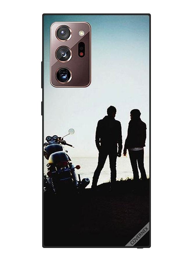 Covernex Samsung Galaxy Note 20 Ultra Protective Case Cover Printed Featuring Bike Lover Couple DESIGN_0470 - Image 1