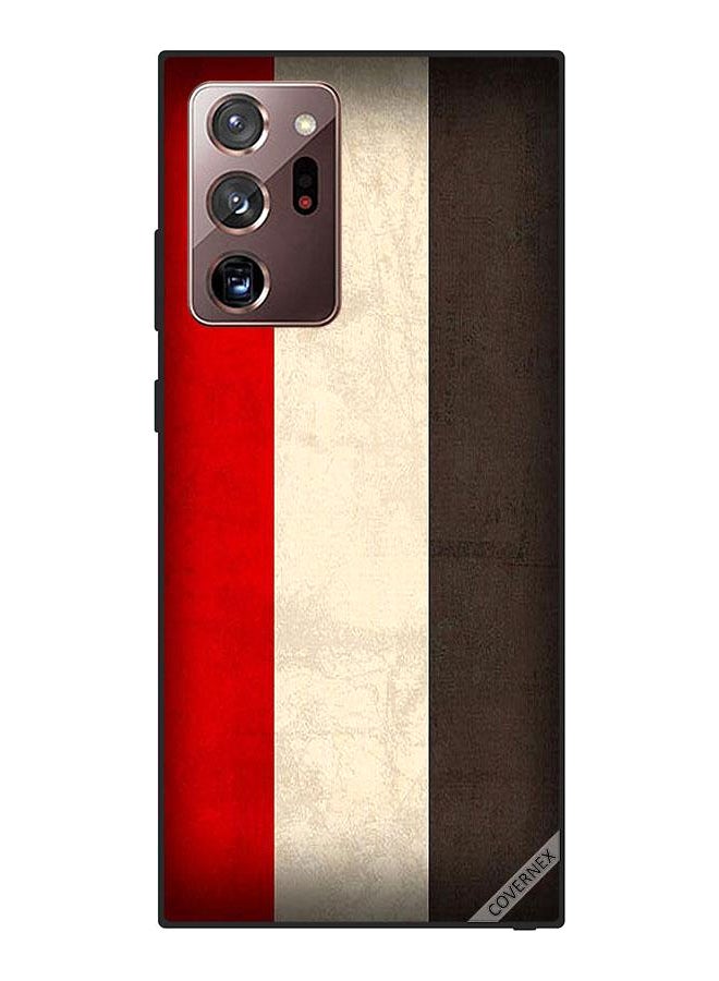 كوفرنيكس غطاء حماية واق لهاتف سامسونج جالاكسي نوت 20 ألترا بطبعة كلاسيكية لعلم اليمن - Image 1