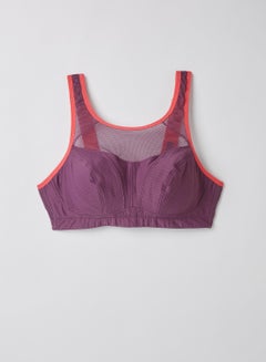 PARFAIT Wireless Unlined Sport Bra Tea Berry  - Image 3