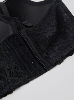 PARFAIT Plunge Longline Bra Black  - Image 4