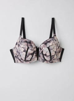 PARFAIT Contrast Striped Padded Bra Floral Shimmer  - Image 3