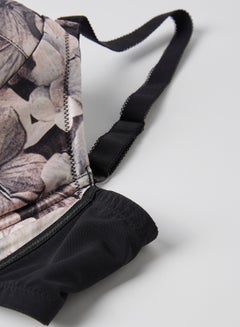PARFAIT Contrast Striped Padded Bra Floral Shimmer  - Image 4