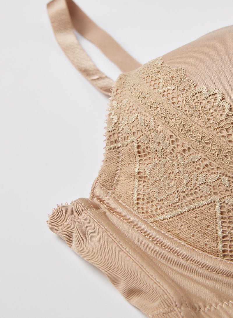 PARFAIT - Plunge Moulded Bra European Nude - Image 1
