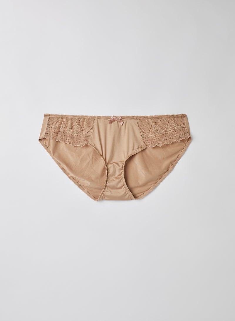 PARFAIT - Lace Briefs European Nude - Image 1
