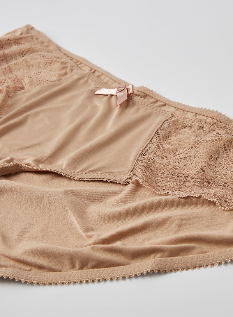 PARFAIT - Lace Briefs European Nude - Image 1