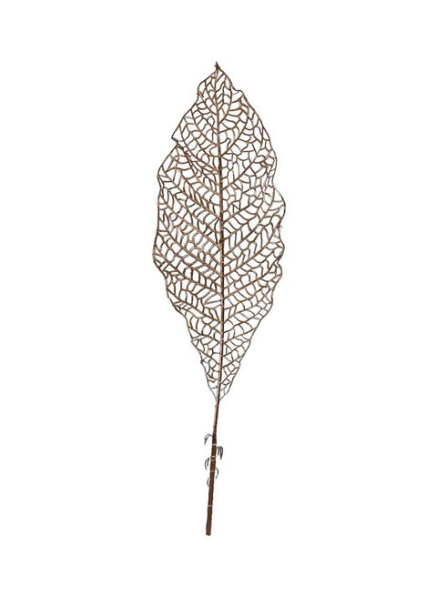 Artificial Decorative Banana Leaves Gold 103x23cm