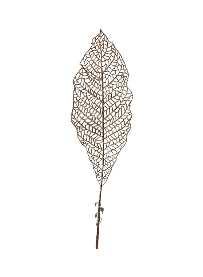 Artificial Decorative Banana Leaves Gold 103x23cm