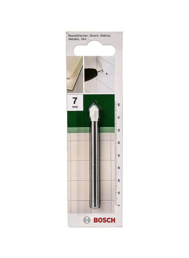 بوش لُقمة مثقاب مخصصة للبلاط فضي 7مم