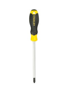 Stanley Cushion Grip Screwdriver Black/Yellow/Silver 