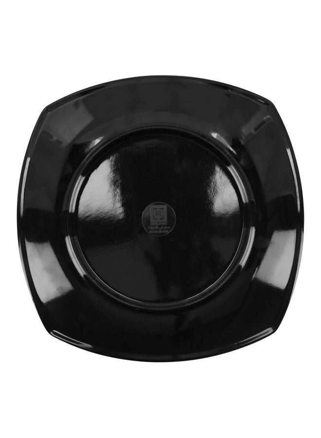 Royalford Square Dessert Plate Black 8inch  - Image 2