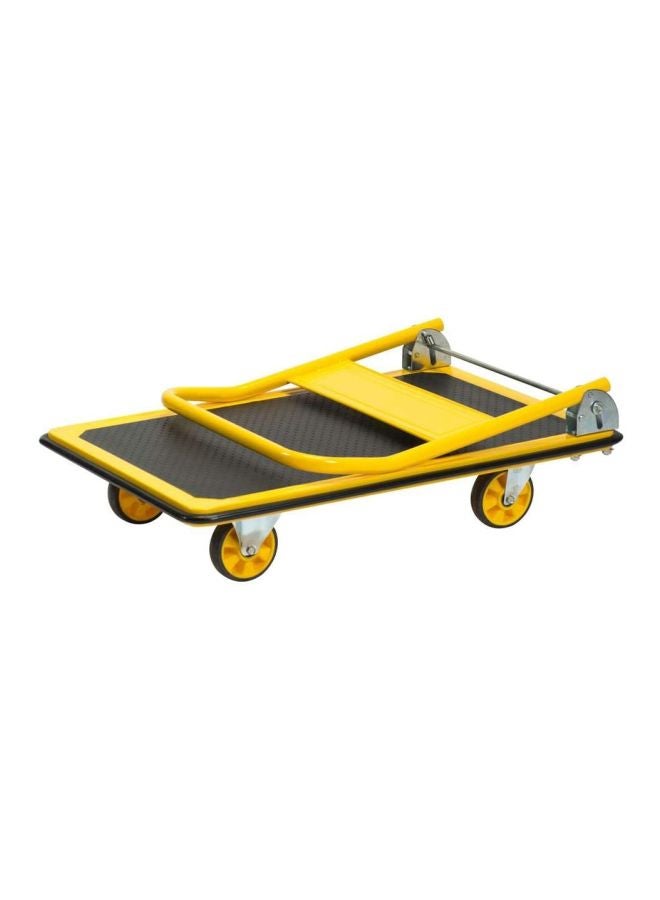 Stanley Steel Platform Trolley Yellow/Black 91x61x87cm  - Image 2
