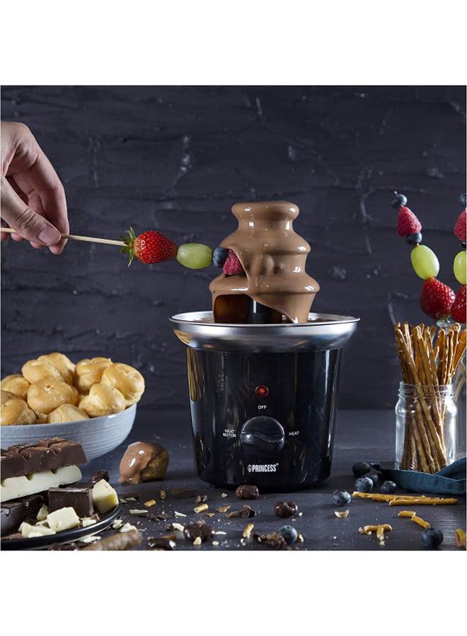 Princess Electric Chocolate Fountain 32W 32.0 W 2026909 Black/Silver  - Image 4