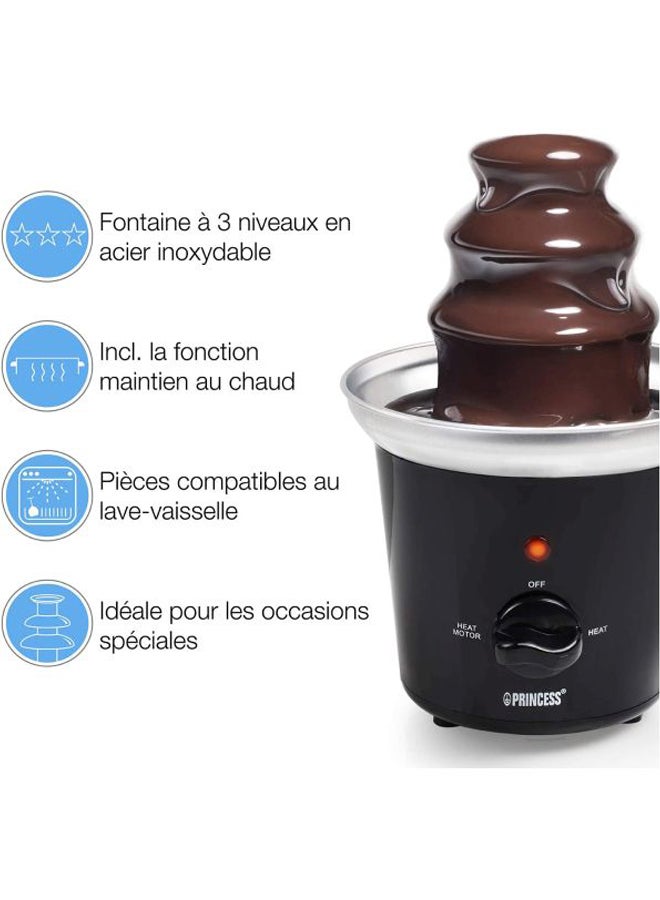 Princess Electric Chocolate Fountain 32W 32.0 W 2026909 Black/Silver  - Image 3