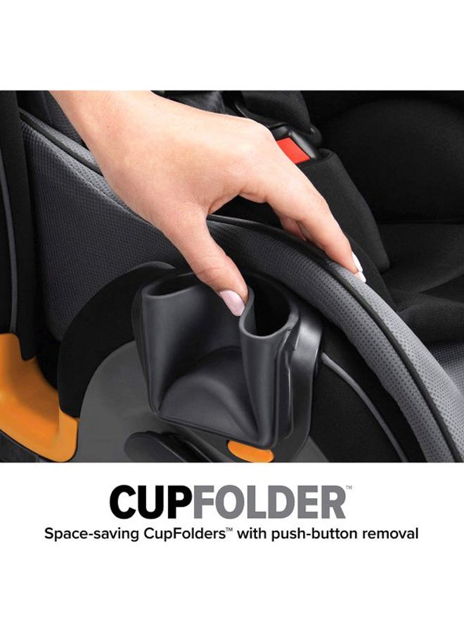 Chicco - Fit4 4-In-1 Group 0+ Convertible Car Seat - Onyx - Image 1