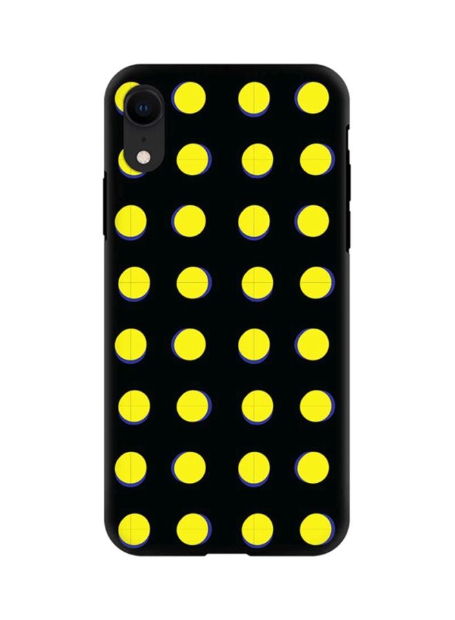 Stylizedd - Protective Case Cover For Apple iPhone XR Yellow Dots - Image 1