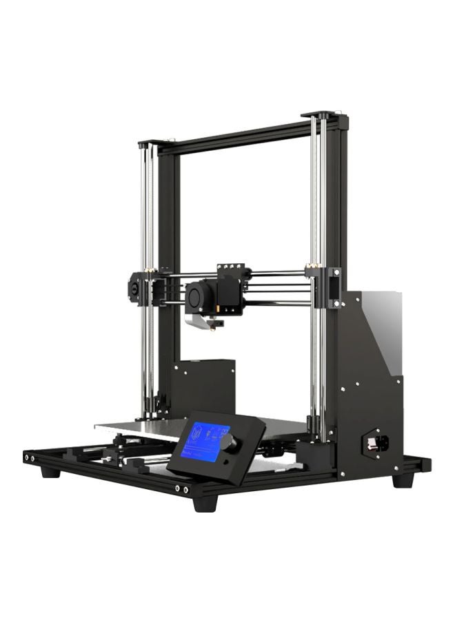 Anet - A8 Plus Upgraded DIY 3D Printer Black/Grey/Blue - Image 1