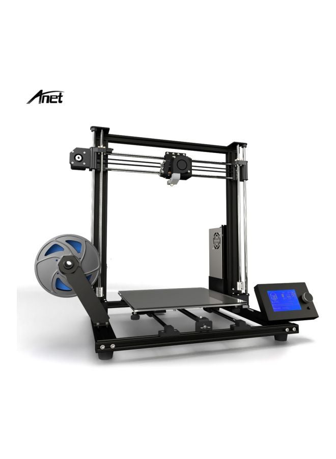 Anet - A8 Plus Upgraded DIY 3D Printer Black/Grey/Blue - Image 1
