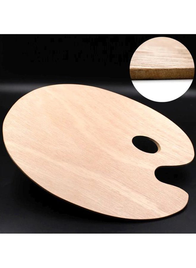 Wooden Painting Palette Beige - Image 3