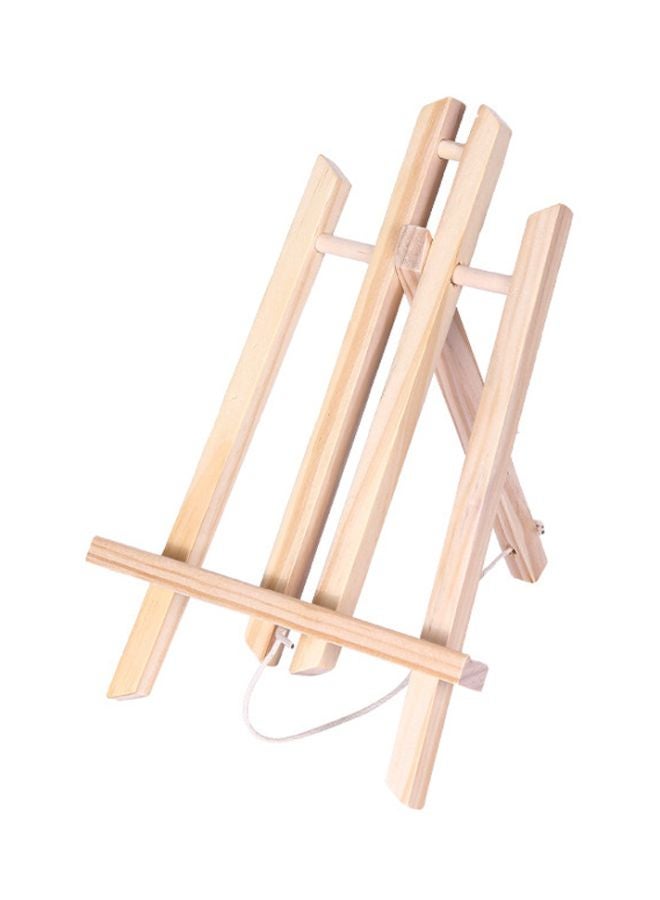 Portable Wooden Art Easel Stand Beige - Image 1