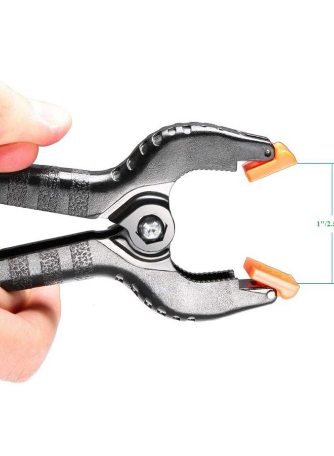 Coopic 20-Piece Backdrop Clamp Set Black/Orange - Image 5